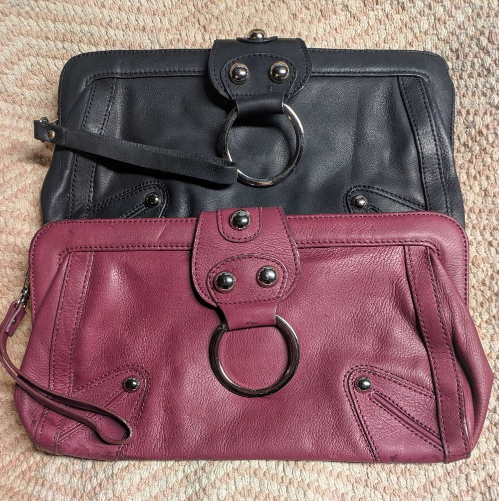 Westport Collection Leather Clutch